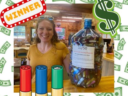 🏆And the Winner is........ Katie Hodges! This spring the MCG gave everyone who came into the club an opportunity to "Guess How Many Shells" with a 50/50 raffle to help support our Youth Shooting Program. Katie's guess of 503 was the closest to the actual number of 514. Katie was awarded $100 and generously gave 1/2 of that back to the Youth Shooting Program. Thanks Katie and Congratulations!!! 🎉
